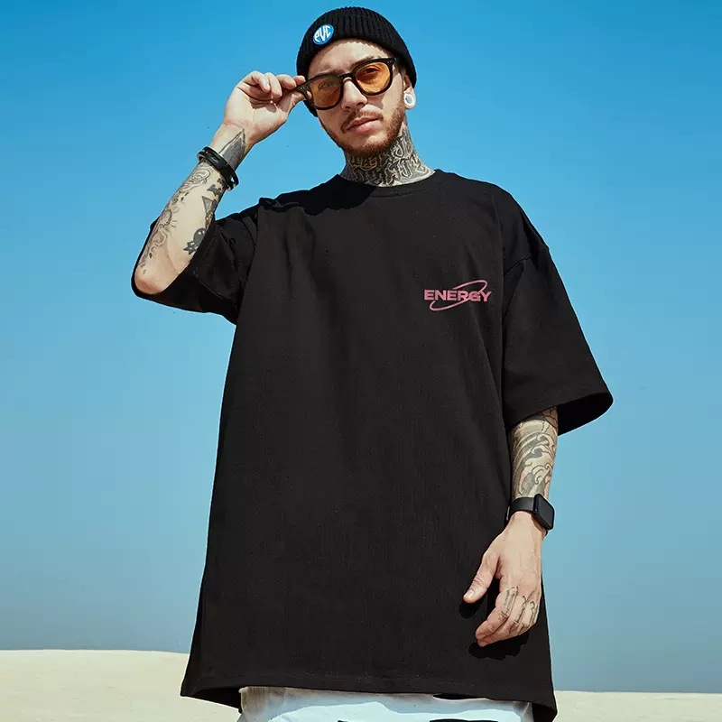 C&J Übergroße Modemarke Fat · Hip Hop Loose Kurzarm T-Shirt Fashion Halbarm Große Herren 8XL_voghion.com